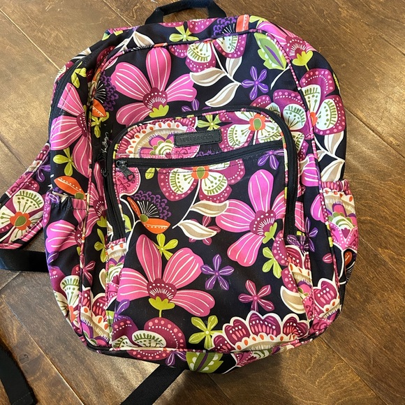 Vera Bradley Handbags - Vera Bradley pirouette pink backpack! Perfect for back to school